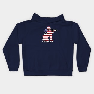 Operator - US Flag Kids Hoodie